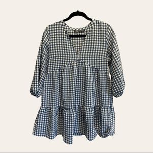 Gingham Mini Dress